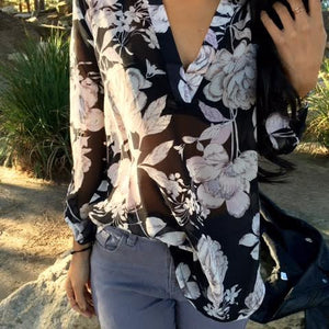 Floral Blouse - Rogue LA
 - 1
